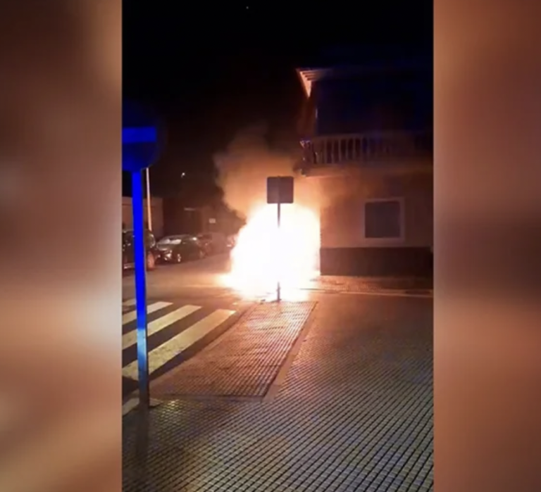 Incendio en Punta Umbría obliga a evacuar un edificio