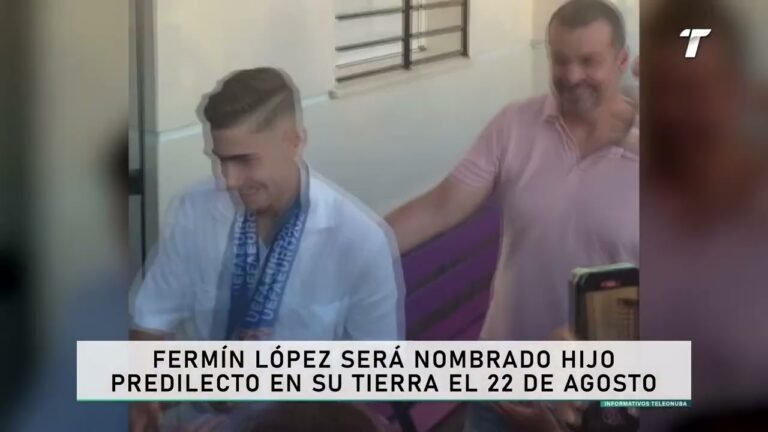 El Campillo Nombra al Futbolista Fermín López como Hijo Predilecto